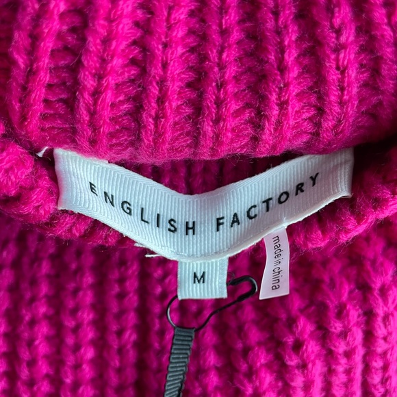 NWT English Factory Heart Sweater 💕 - Picture 4 of 6